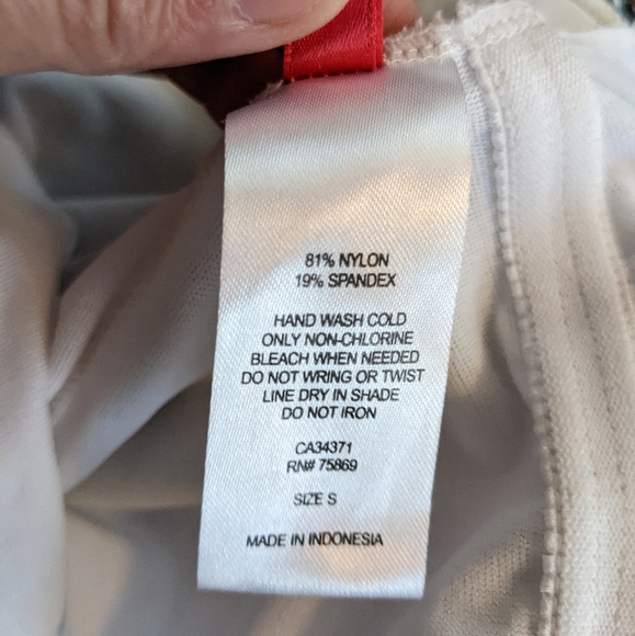 Gossip one piece Bathing suit Black and white size small - Picture 8 of 8